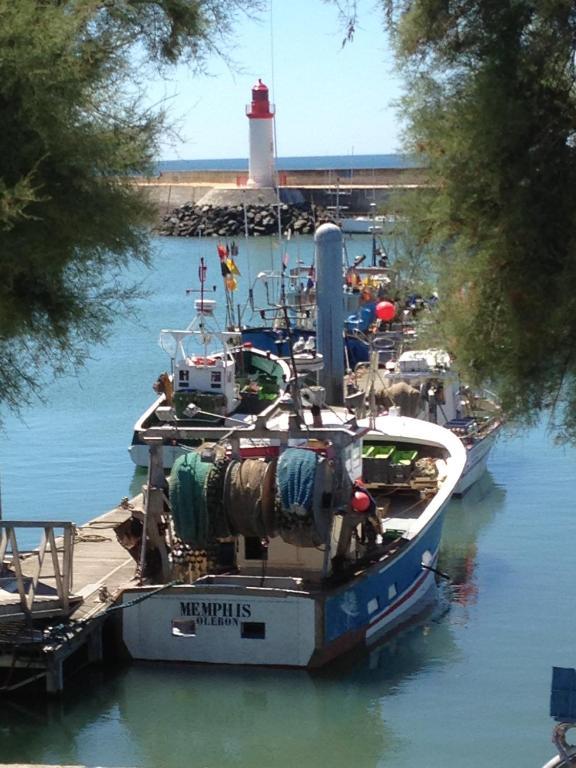 Hotel L'Ecailler La Cotiniere Bagian luar foto