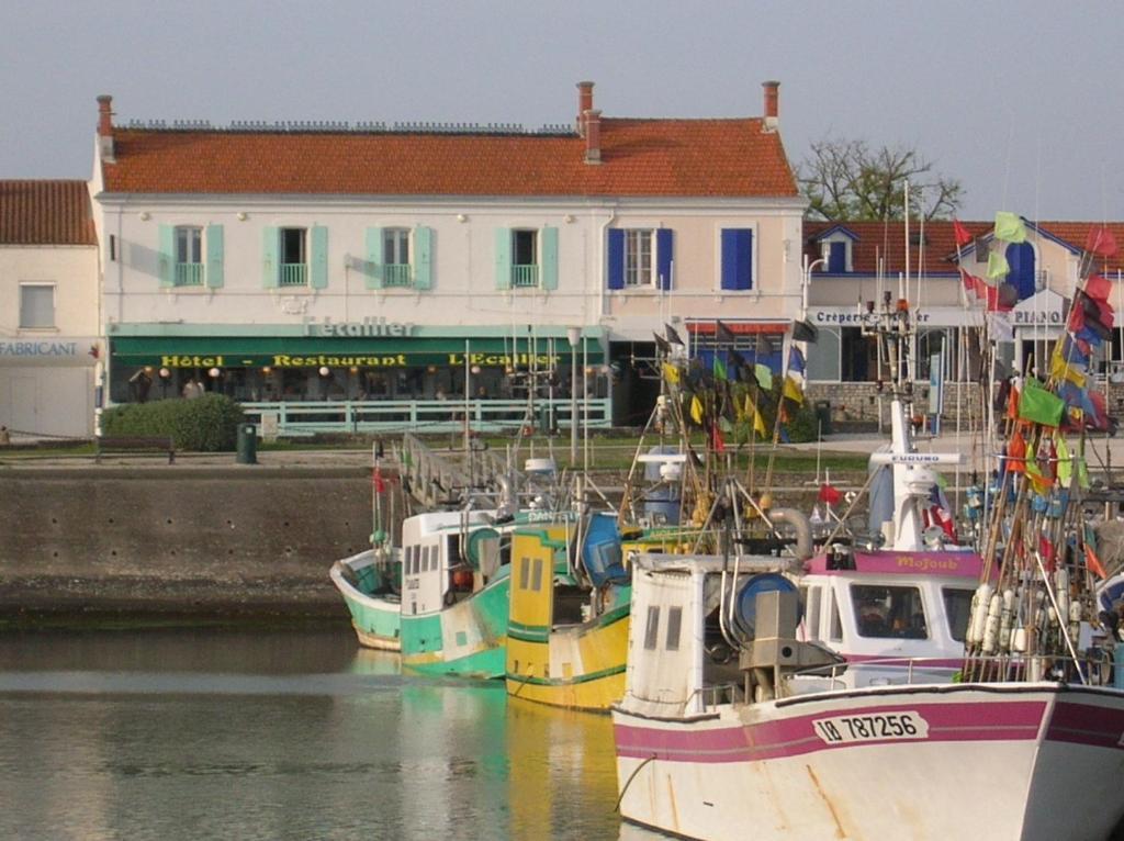 Hotel L'Ecailler La Cotiniere Bagian luar foto