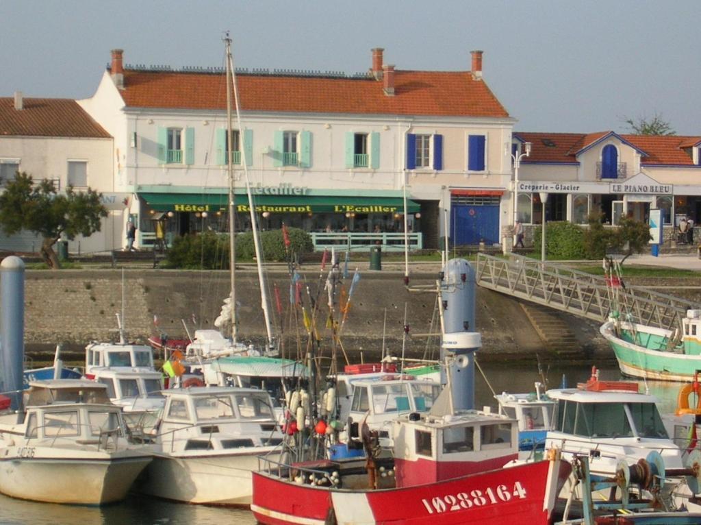 Hotel L'Ecailler La Cotiniere Bagian luar foto